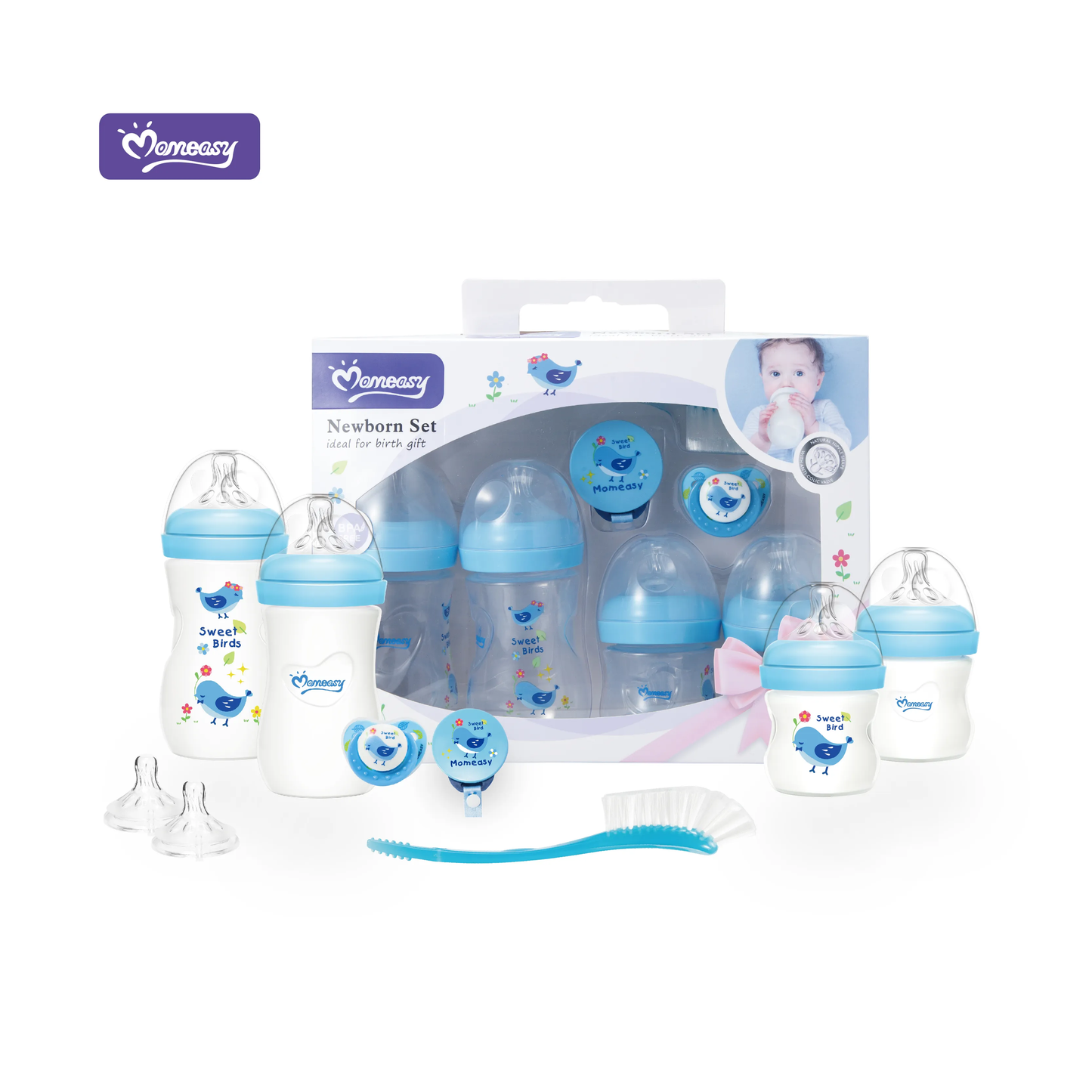 Momeasy Baby Feeding Bottle Gift Set