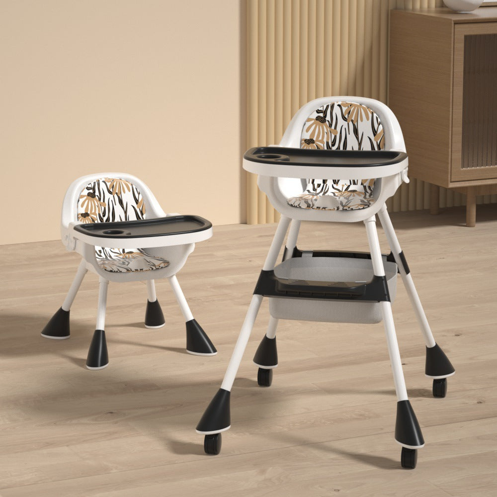 Baby High Chair - Black