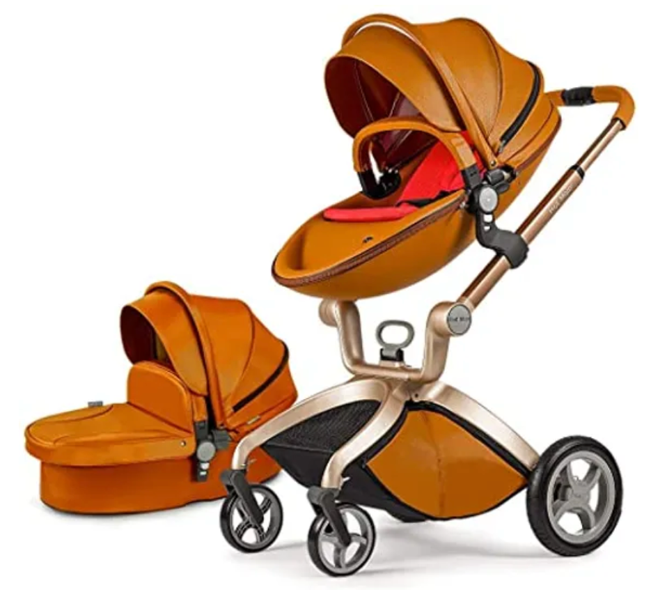 Hot Mom Baby Stroller - Brown