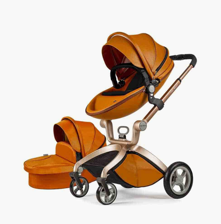 Hot Mom Baby Stroller - Brown