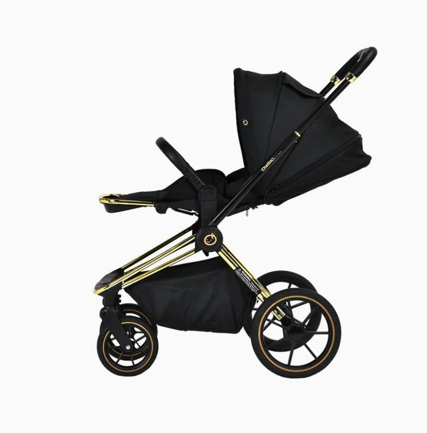 Maverick Yellow Gold with Black Stroller